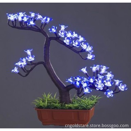 Mini Christmas LED Tree Light Blue Color (GDST-012)